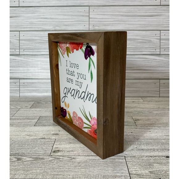 Grandma Gift Wooden Sign Tabletop - Picture 2 of 3